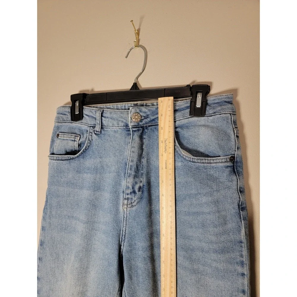 BDG High Rise Baggy‎ Jeans Womens 30w 26L  Blue Straight Girlfriend Cut